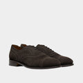 Moorgate Pinner Suede Semi Brogue Oxford