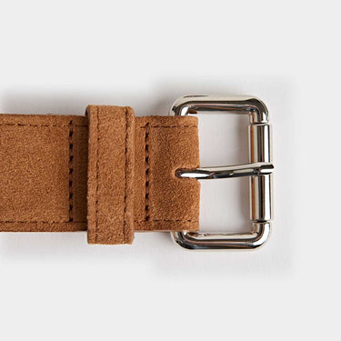 Moroccan Flame Chiltern Suede Leather Belt