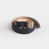 Navy Suede Mount Leather Belt