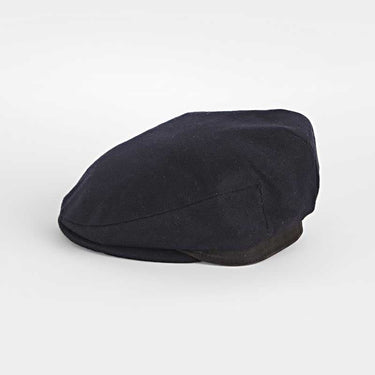 Navy Wool Loden Harlem Cap