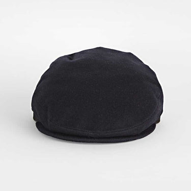 Navy Wool Loden Harlem Cap