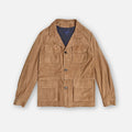 Nut Brown Four Pocket Suede & Cashmere Chianti Jacket