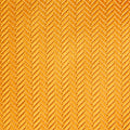 Orange Herringbone Silk Tie