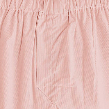 Pink Fine Bengal Stripe Cotton Poplin Boxer Shorts