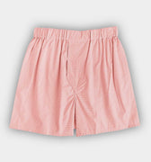 Pink Houndstooth Check Cotton Poplin Boxer Shorts