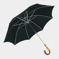 Plain Black Golf Umbrella