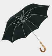 Plain Black Golf Umbrella