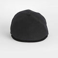 Plain Black Linen Toni Cap