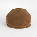 Plain Camel Loden Wool Made In England Flat Cap