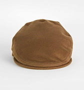 Plain Camel Loden Wool Made In England Flat Cap