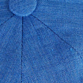 Plain Denim Blue Linen Toni Cap