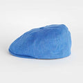 Plain Denim Blue Linen Toni Cap