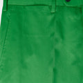 Plain Emerald Cotton Trousers