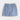 Plain French Blue Cotton Poplin Boxer Shorts