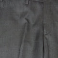 Plain Grey Pure Wool Trousers