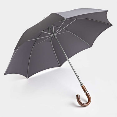 Plain Mid Grey Golf Umbrella