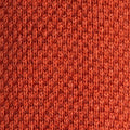 Plain Orange Knitted Cashmere Tie