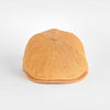 Plain Orange Linen Toni Cap