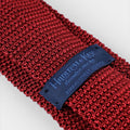 Plain Porpora Knitted Silk Tie