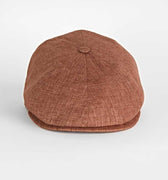 Plain Rust Linen Toni Cap