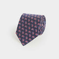 Red Floating Paisley Silk Tie