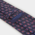 Red Floating Paisley Silk Tie