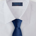 Royal Blue Herringbone Silk Tie