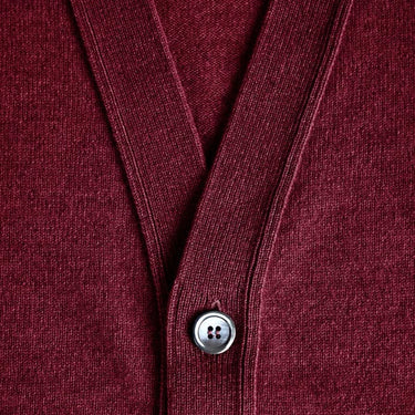 Russet Red Cashmere Waistcoat