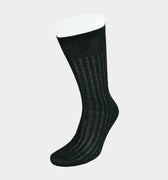 Short Black Cotton Socks