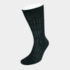 Short Black Wool Socks