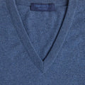 Soft Denim Cashmere Vest