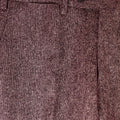 Wine Pure Wool Trousers