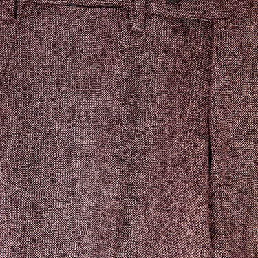 Wine Pure Wool Trousers