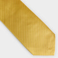 Yellow Herringbone Silk Tie