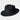 Black Knightsbridge Fedora - Hilditch & Key