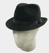 Black Landau Trilby - Hilditch & Key