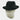 Black Topham Trilby - Hilditch & Key