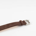 Brown Suede Mount Leather Belt