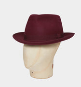 Burgundy Charlie Trilby