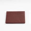 Burgundy & Orange Billfold Card Holder