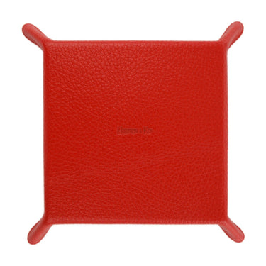 MEDIUM TRAVEL TIDY TRAY FLOTTER/RED BLACK SUEDE