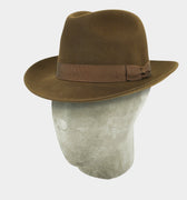 Mid Brown Rivoli Trilby