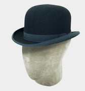 Navy Blue Bowler Hat