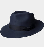 Navy Blue Knightsbridge Fedora