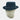 Navy Blue Pork Pie Trilby