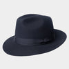 Navy Blue Rivoli Trilby