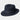 Navy Blue Rivoli Trilby