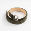 Olive Mount Suede Leather Belt