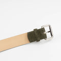 Olive Mount Suede Leather Belt