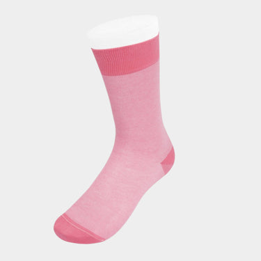 Pink & White Pin Dot Cotton Short Socks